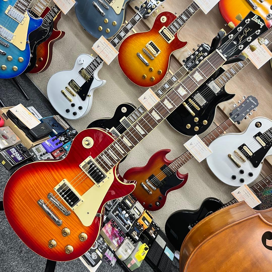 【11104】BURNY Super grade レスポールタイプ バリ杢