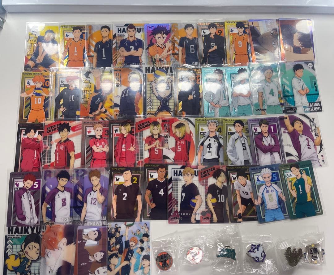 ハイキュー グッズ まとめ売り ガチャガチャ アクスタ キーホルダー 缶バッジ