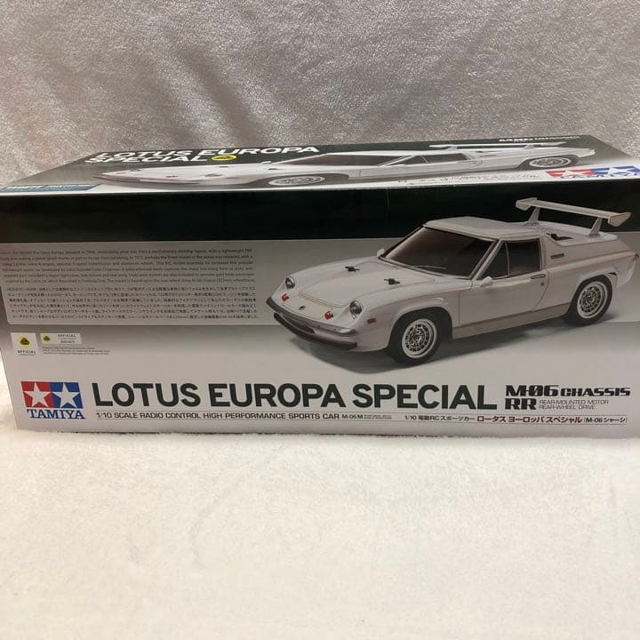タミヤ 1/10RC ロータス ヨーロッパ スペシャル (M-06シャーシ)