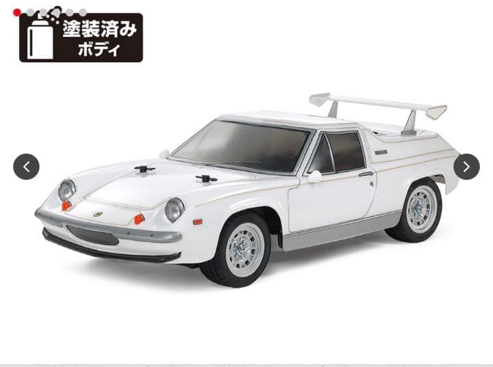 タミヤ 1/10RC ロータス ヨーロッパ スペシャル (M-06シャーシ)