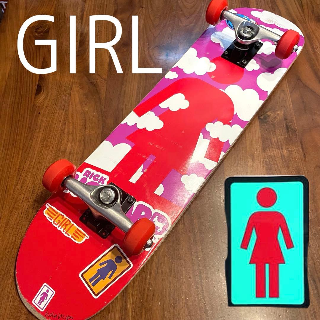GIRL ガール　スケートボード　スケボー　コンプリート　中古スケートボード