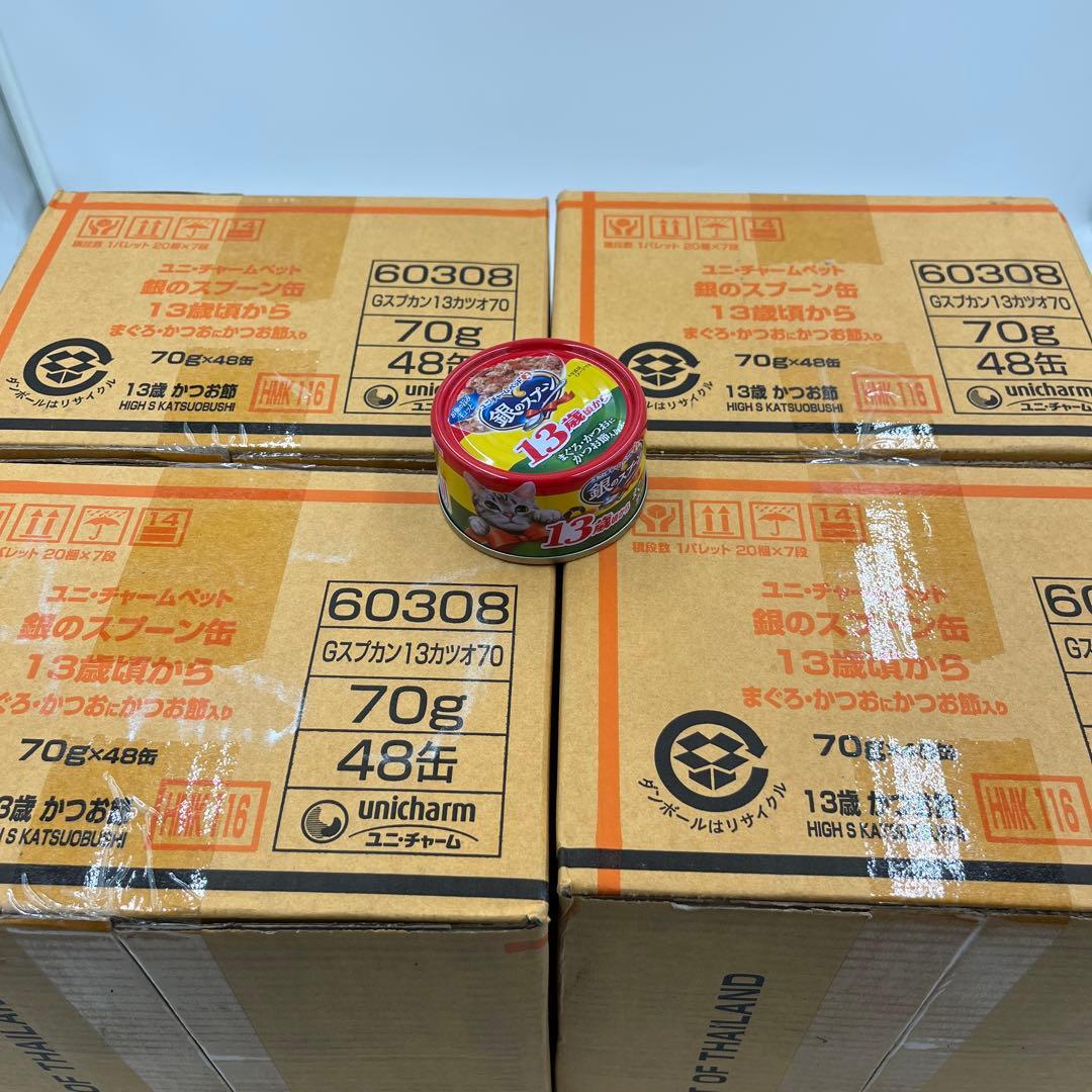銀のスプーン 13歳から 70g 48缶入×4ケース