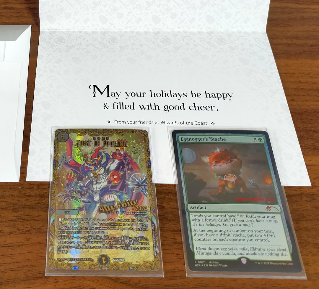 Eggnogger's 'Stache/JUST IN FOOLING セット