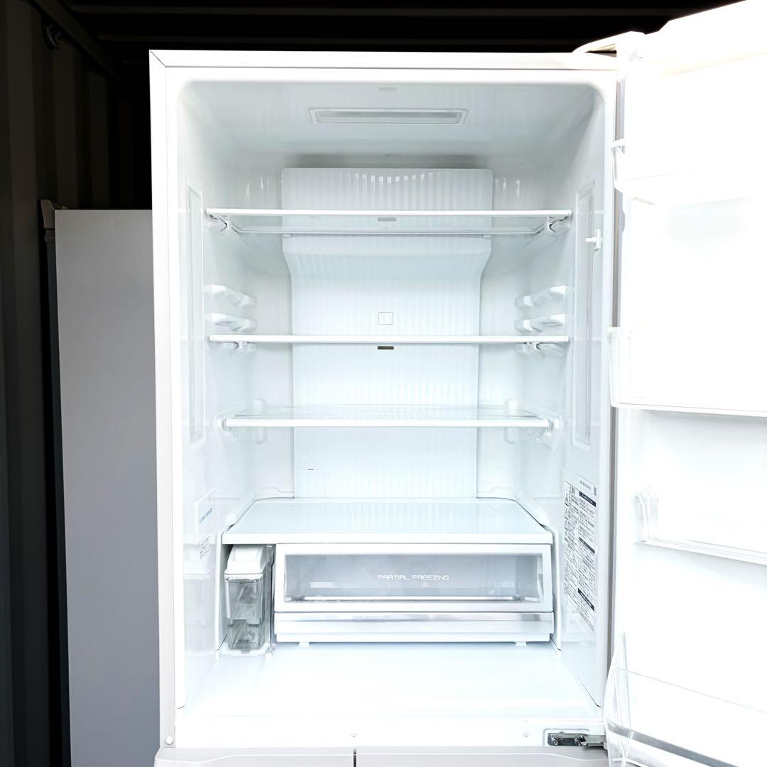 運搬取付無料！シャンパンカラー　純正Pana大容量スリム冷蔵庫！完動品超美品！