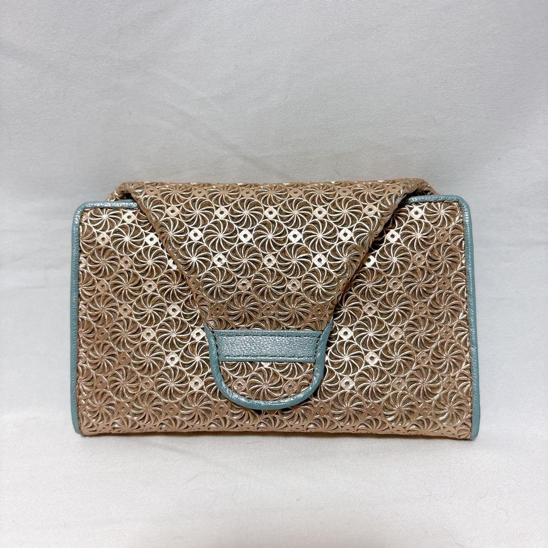 【レア✨️】ヒロコハヤシ ジラソーレ セーラ ピンク 限定色 折り財布 ミニモ