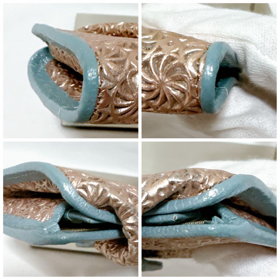 【レア✨️】ヒロコハヤシ ジラソーレ セーラ ピンク 限定色 折り財布 ミニモ