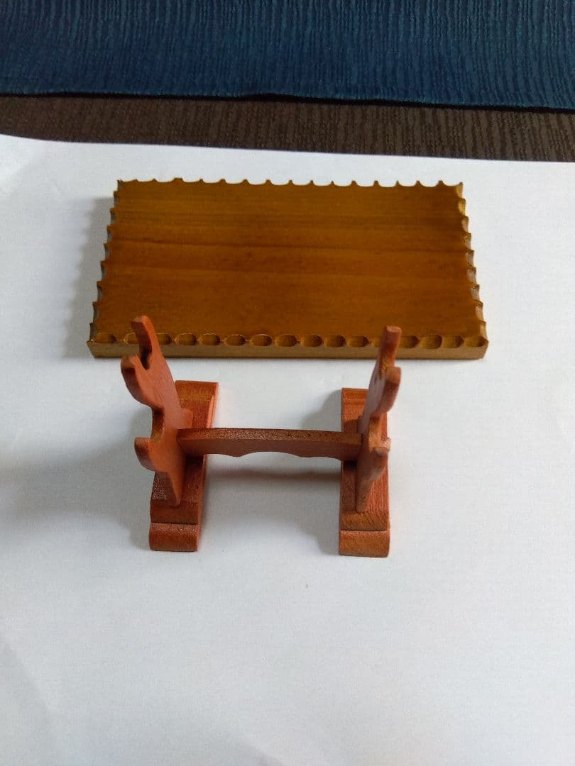 装飾ペーパーナイフ【日本刀型と２本刀掛け】