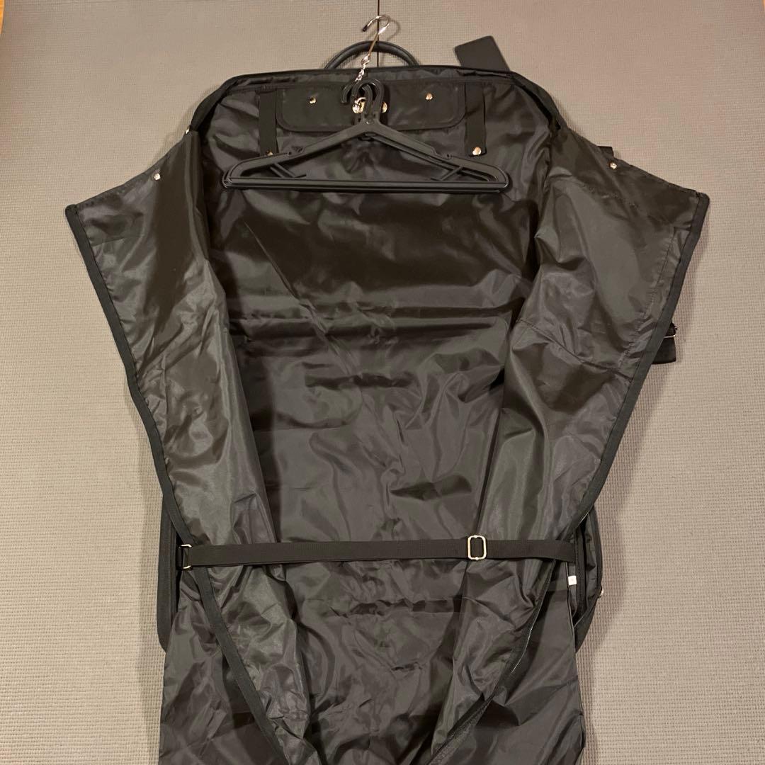 【美品✨CORDURA】ガーメントバッグ スーツバッグ 鞄 カバン ブラック 黒
