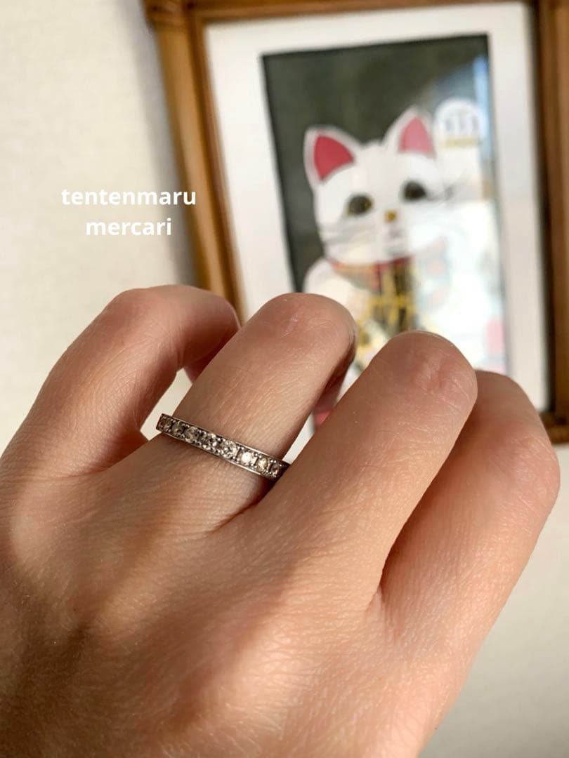 ♡*♡様 pt900 ☆ 1.00ct ダイヤモンドフルエタニティリング
