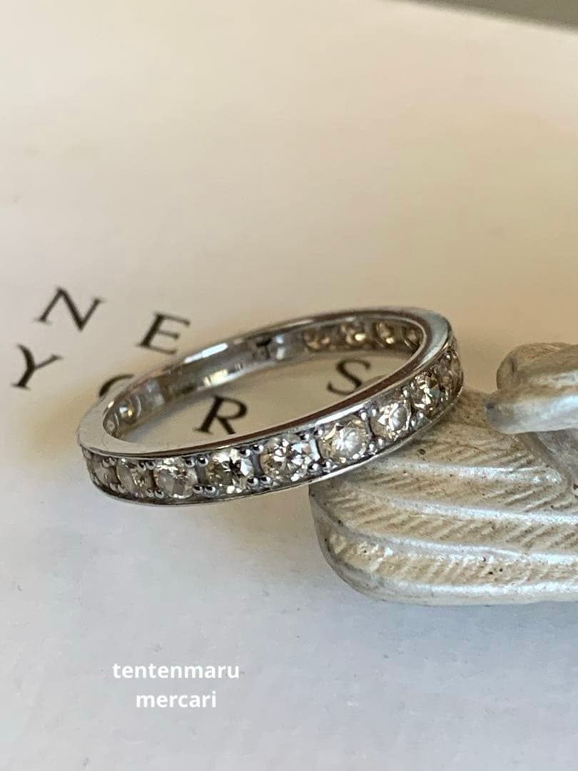 ♡*♡様 pt900 ☆ 1.00ct ダイヤモンドフルエタニティリング