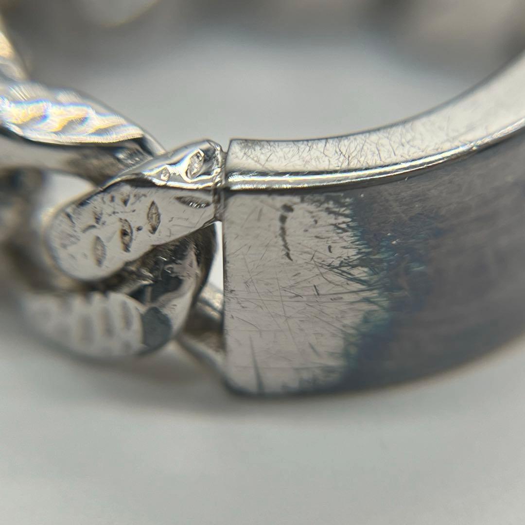 ルイヴィトン バーグ モンテーニュ リング 21号 GL0120 シルバーカラー