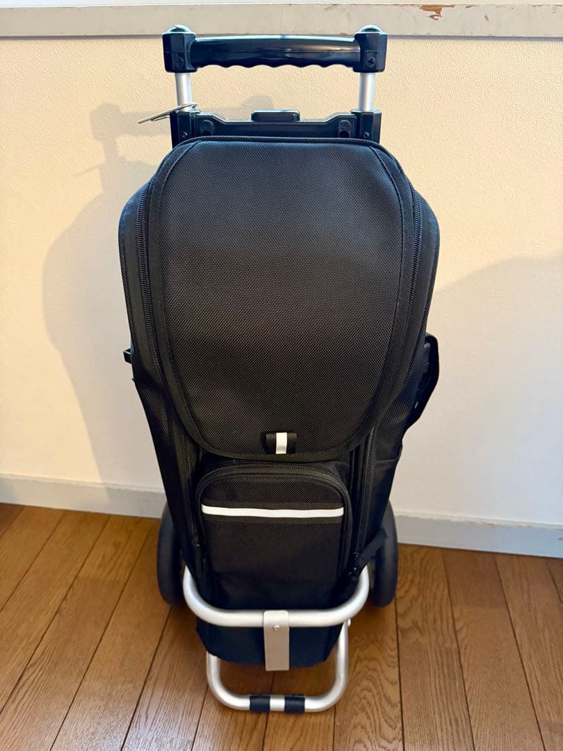 酸素ボンベ用アルミキャリーカート