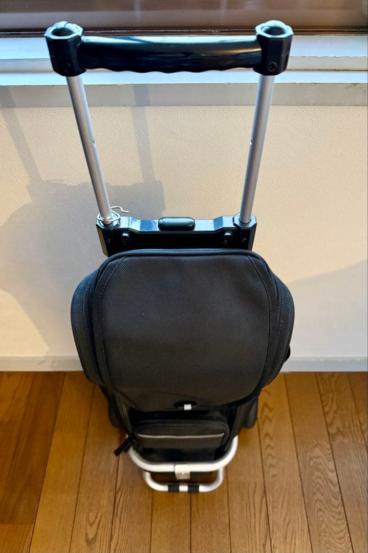 酸素ボンベ用アルミキャリーカート