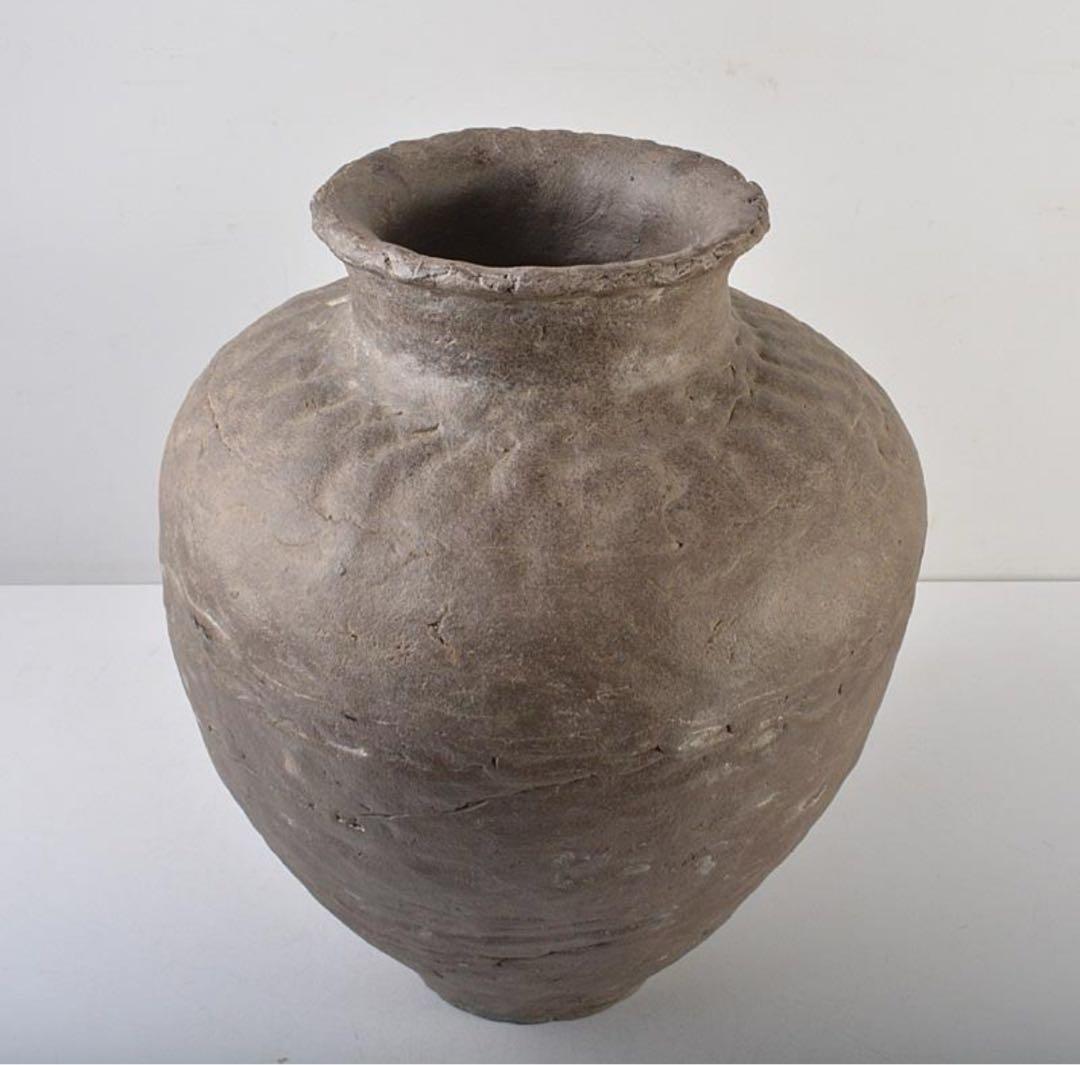 常滑焼 澤田重治 沢田重治 作 ヨリコ造り 壷 水瓶 大壺 陶器 陶芸 共箱