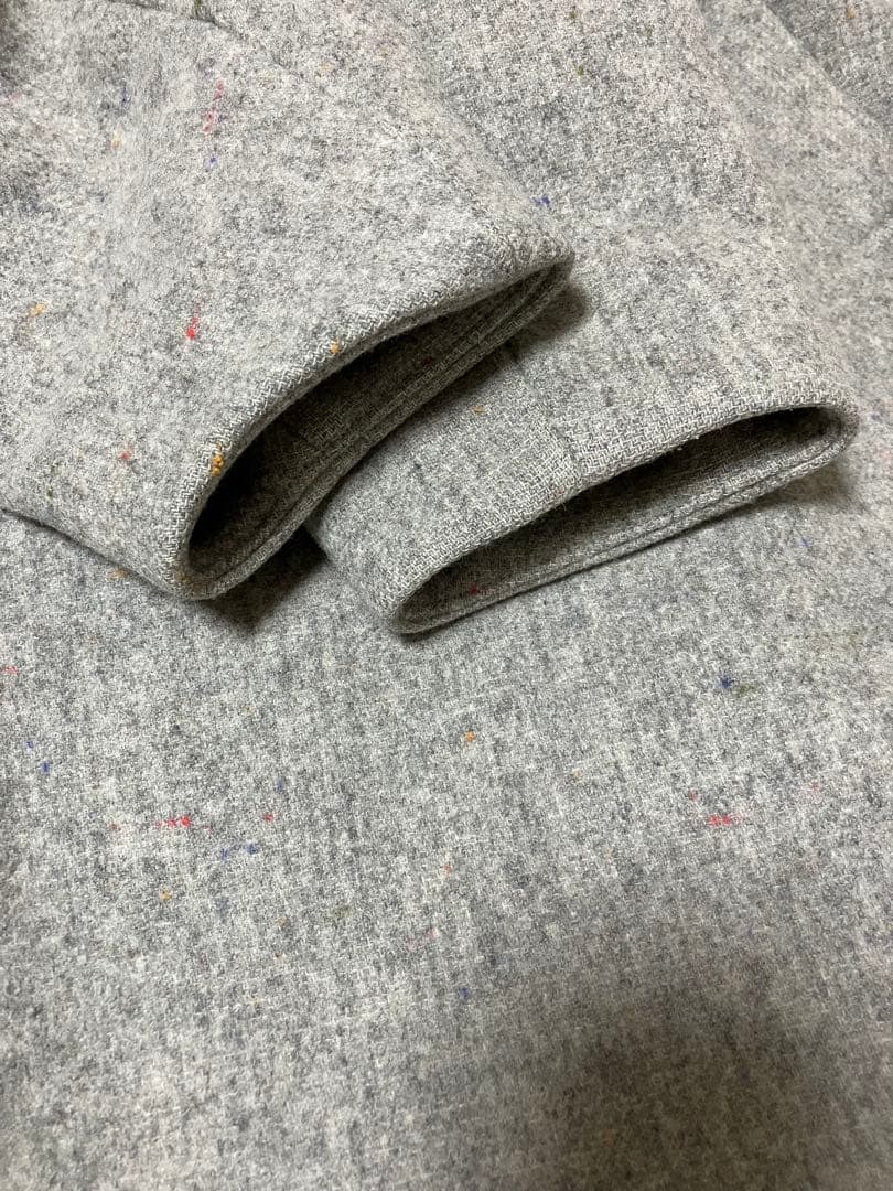 ENFOLD カラーネップ ダブルブレストチェスターコート 36