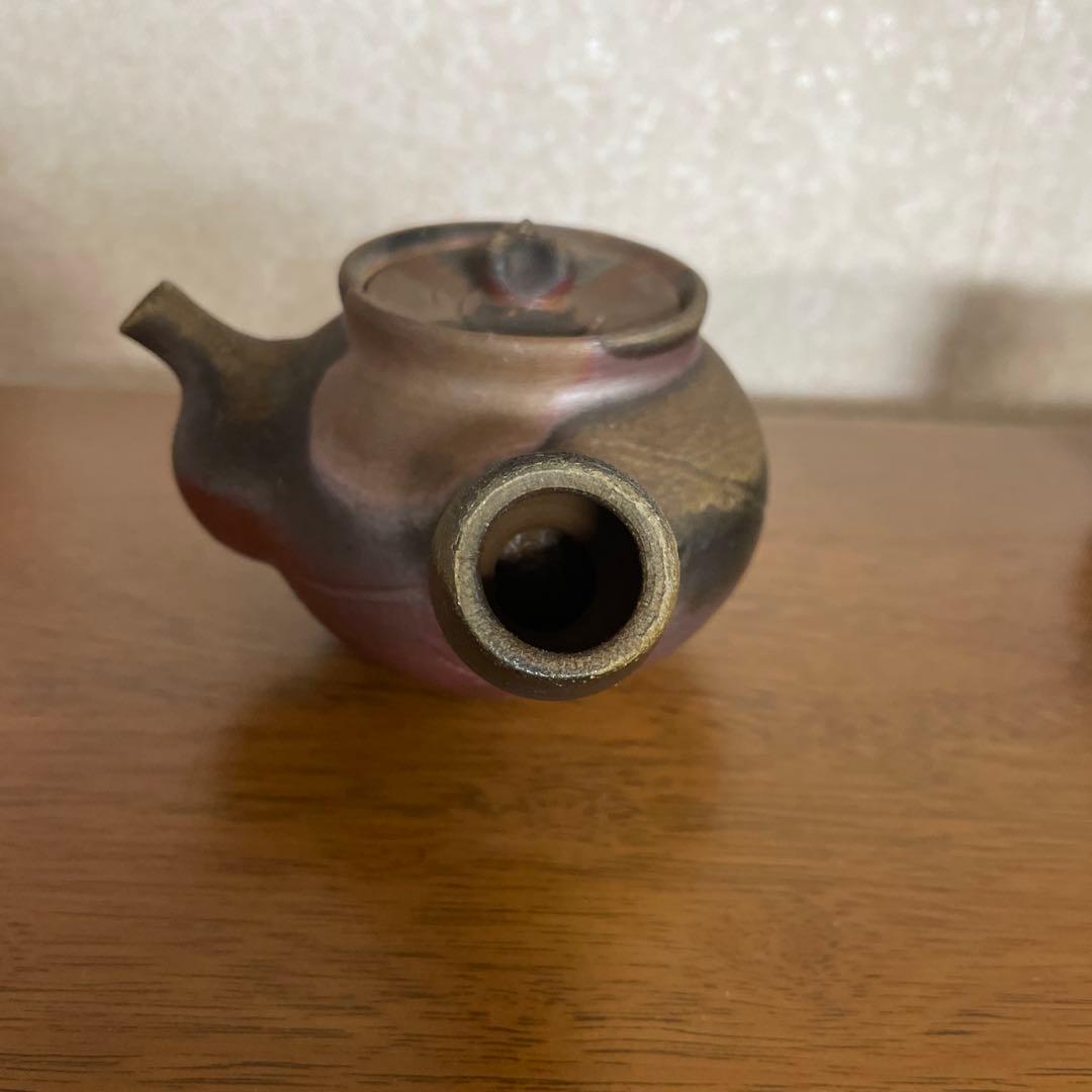 備前焼 急須 松井與之作