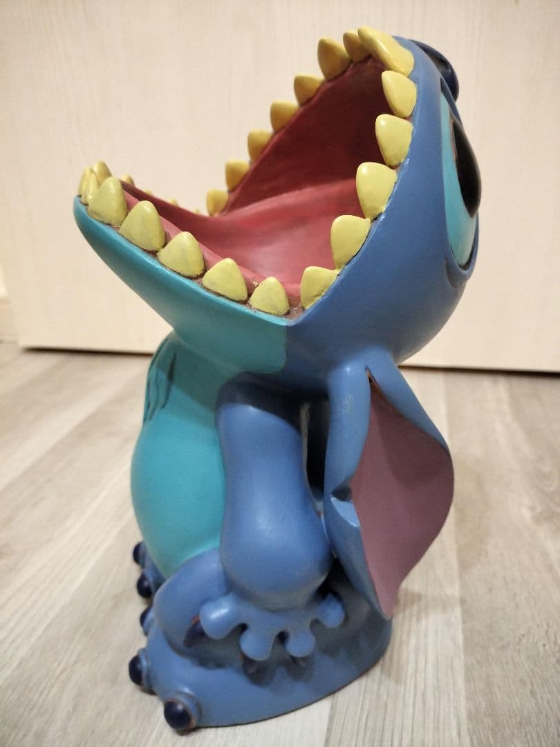 スティッチ 傘立て　置物　フィギュア 陶器　　Stitch