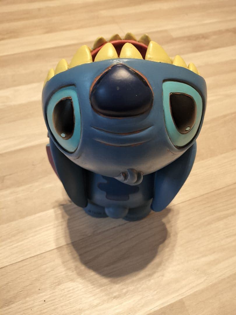 スティッチ 傘立て　置物　フィギュア 陶器　　Stitch