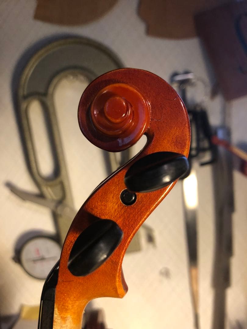 【駒&魂柱調整済】Suzuki分数バイオリンNo280 1/16 1991