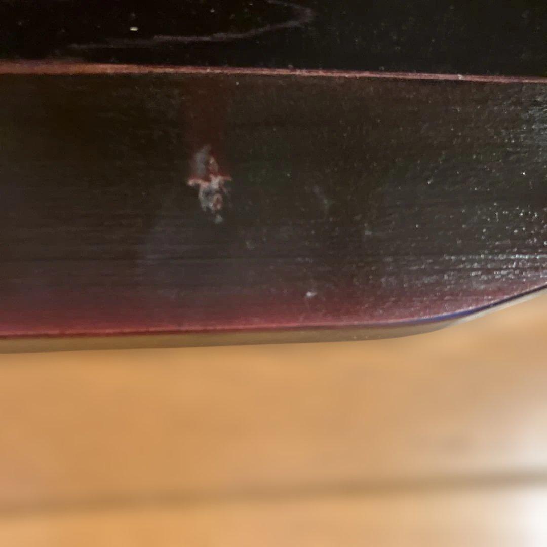 座卓　彫刻装飾付　ローテーブル　昭和レトロ　★レース編みテーブルクロス付き★