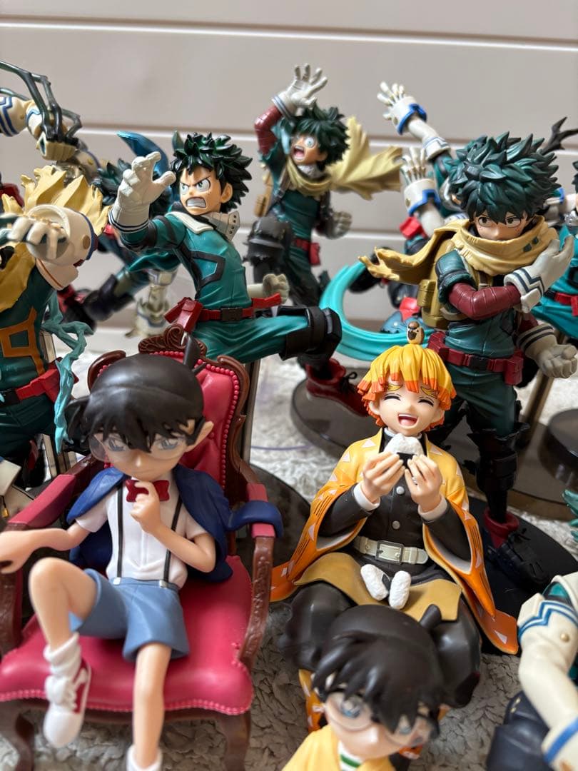 プライズ 一番くじ フィギュア まとめ売り ヒロアカ 緑谷出久 我妻善逸 コナン