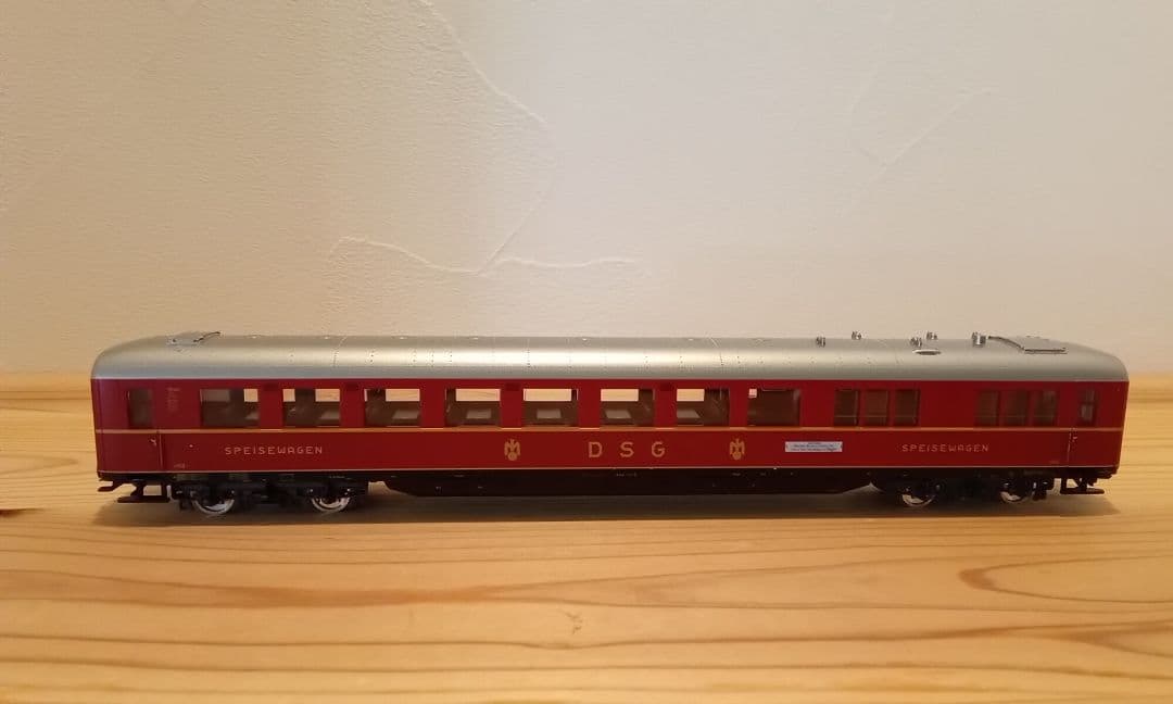 メルクリンHO #43929 1等客車・食堂車 4両セット DC改造済
