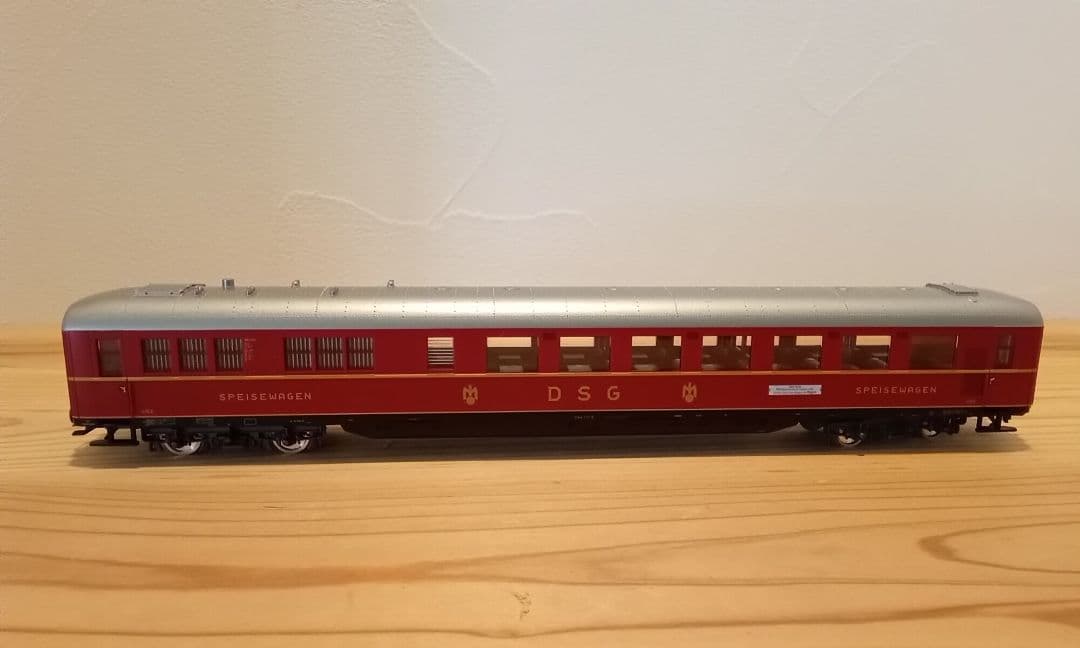 メルクリンHO #43929 1等客車・食堂車 4両セット DC改造済