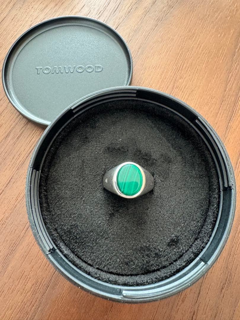 TOMWOOD / Lizzie Ring(MALACHITE) 58-18号