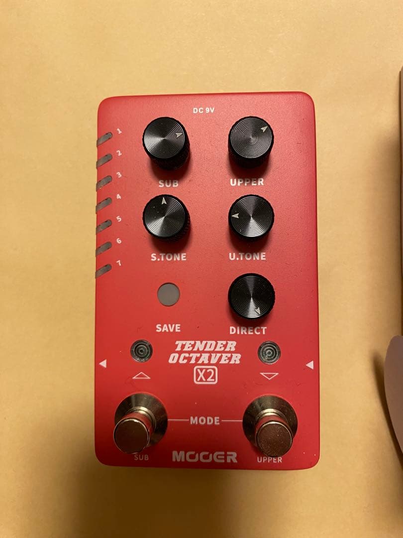 ギター MOOER Tender Octaver X2