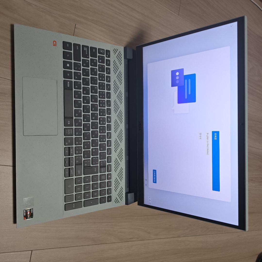 Windowsノート本体 Dell G15 (5515) 32g,1.5tb,165Hz,RTX 3060