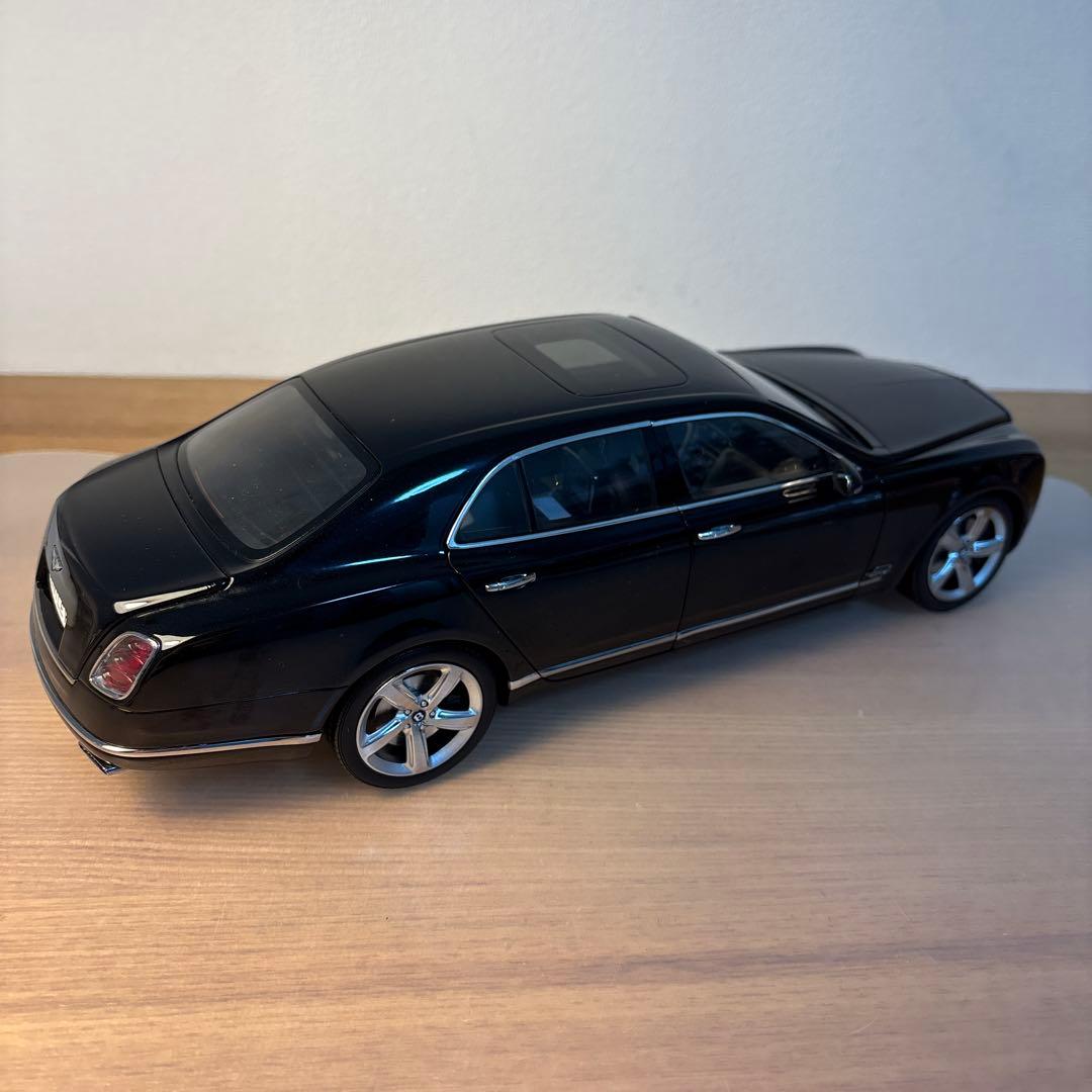 京商　ベントレー　Mulsanne Speed onyx 1/18 ミニカー