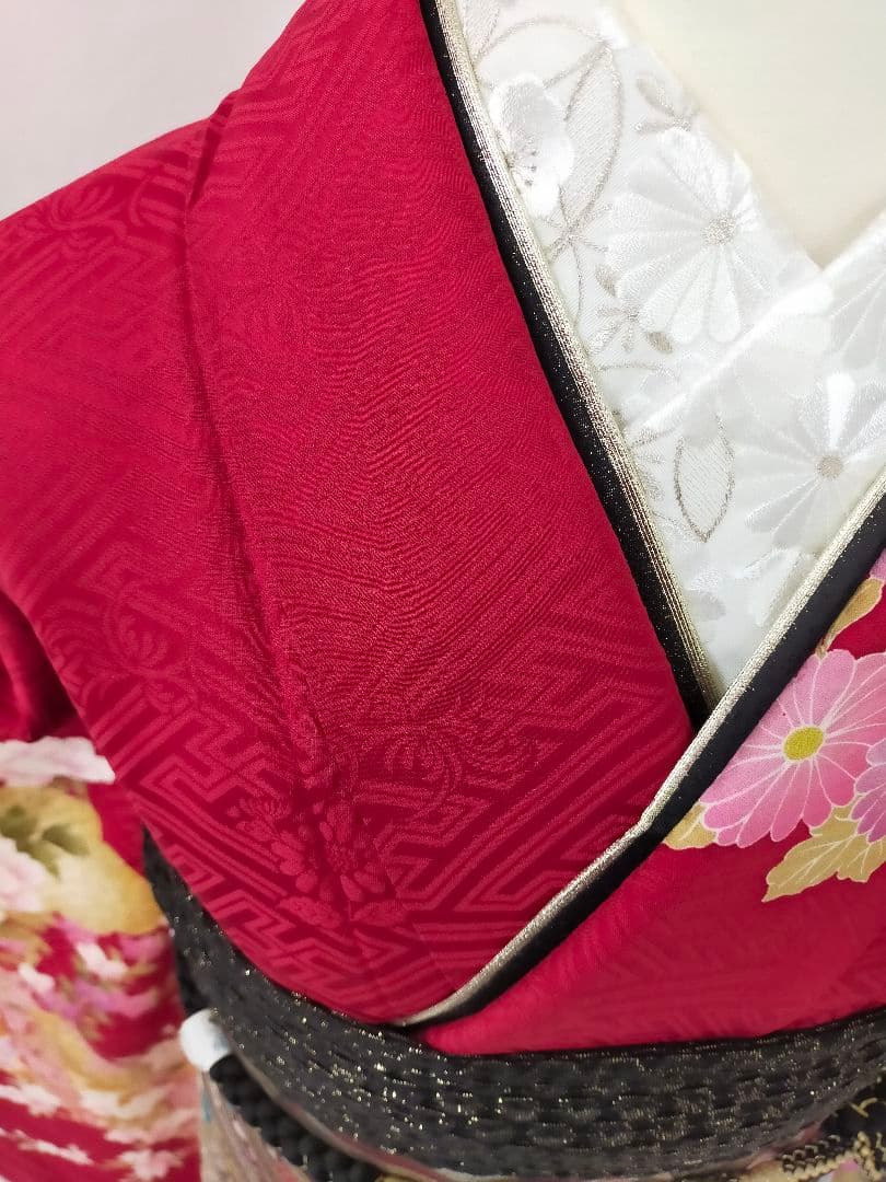 売約済み　美品　正絹　京友禅　振袖3点