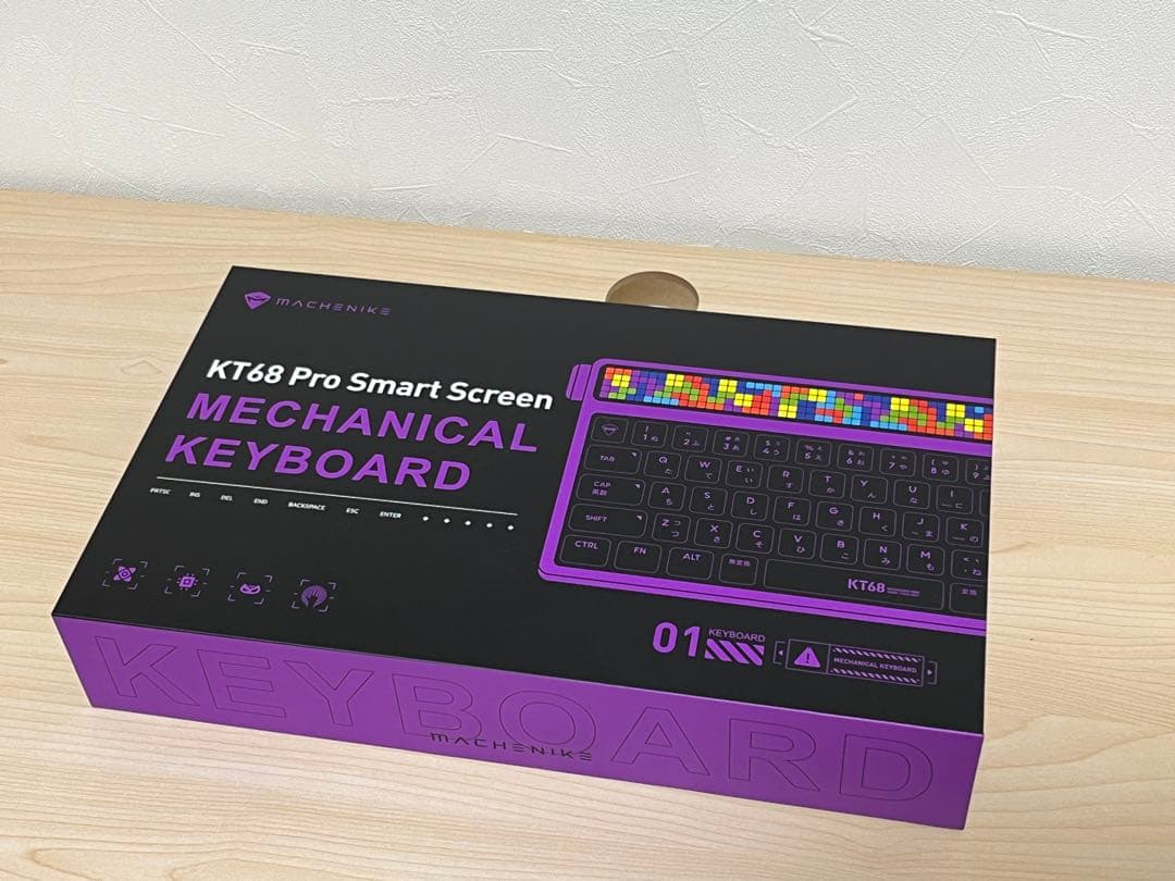 MACHENIKE KT68 ProSmartScreen メカニカルキーボード