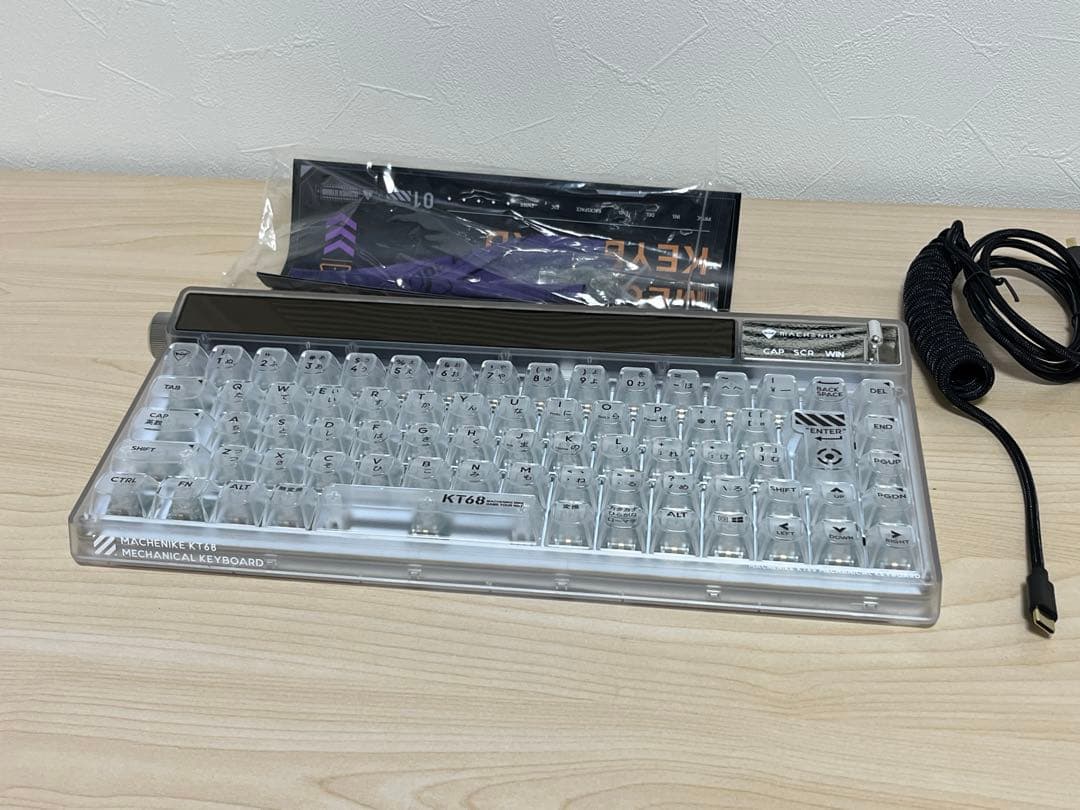 MACHENIKE KT68 ProSmartScreen メカニカルキーボード