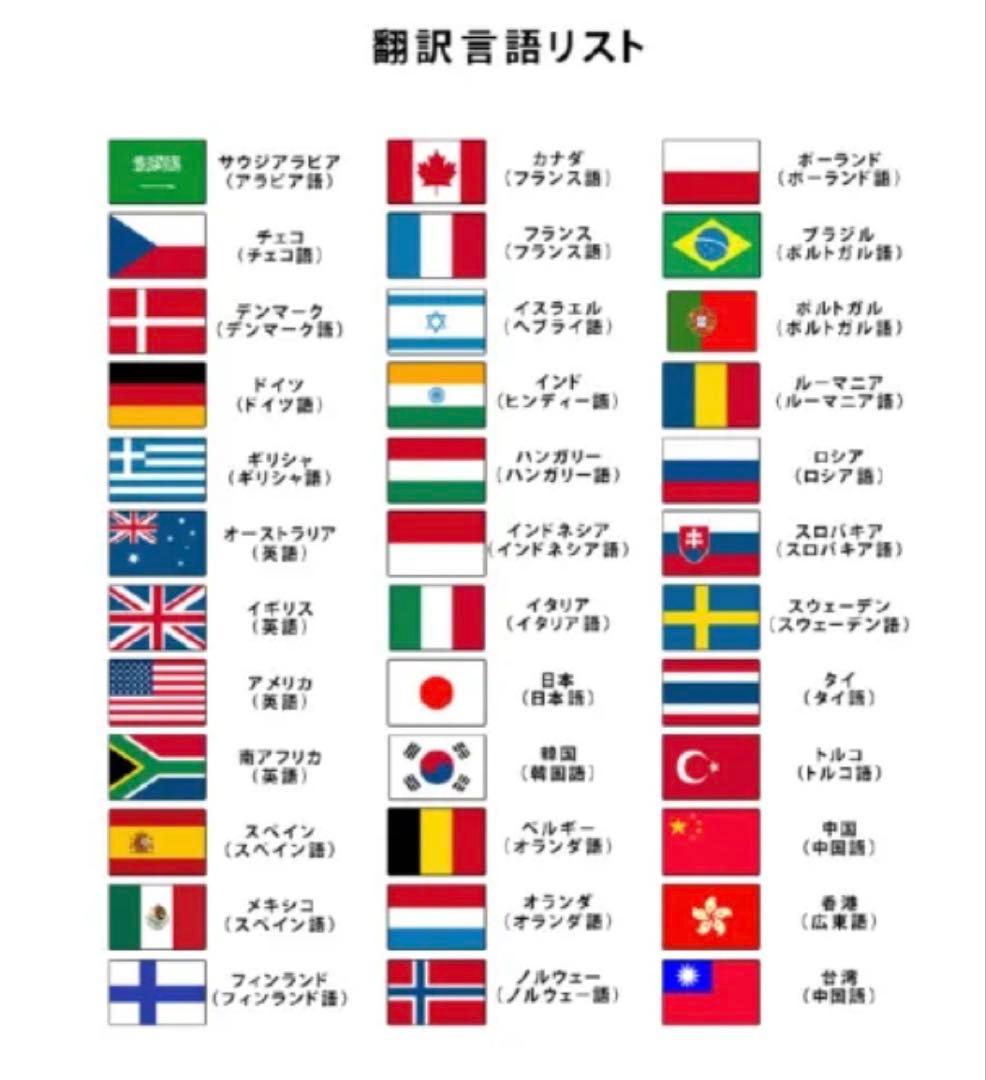 保証付　新品　アスタイル イヤホン型翻訳機 TWOBOW MW-00041