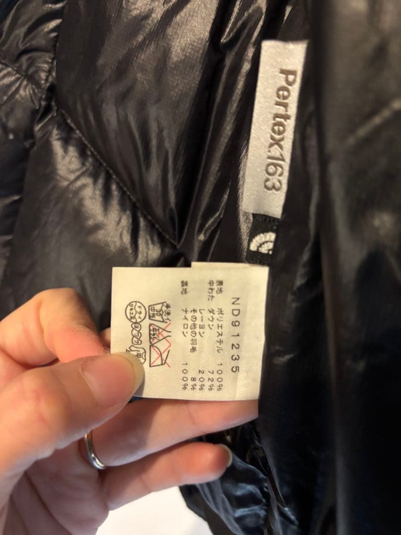 THE NORTH FACE ベスト XXL チェック　ブラック/グレー