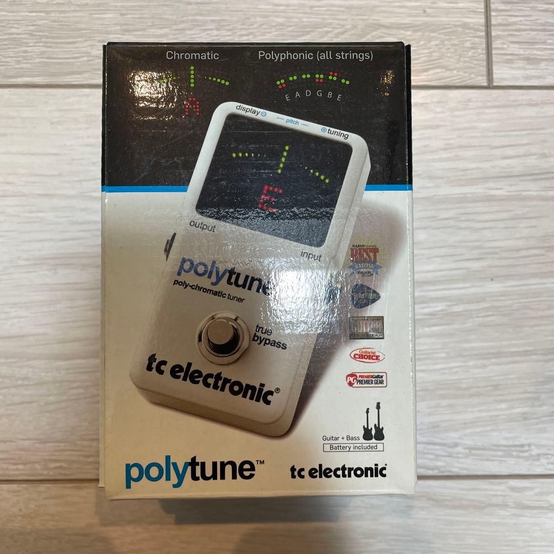 tc electronic polytune 初代 エフェクター チューナー