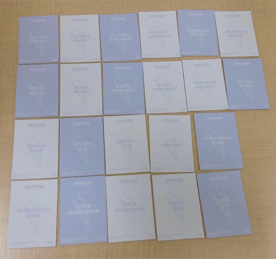 ❶ SEVENTEEN セブチ 2020 SVT ドームツアー トレカ 128枚