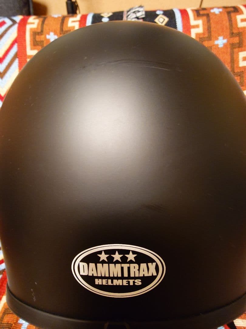 DAMMTRAX マットブラック フルフェイスヘルメット