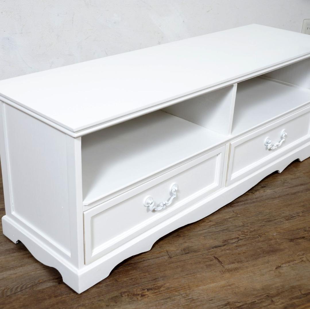 honoka　テレビ台　アンティーク風取っ手 ワイド110cm　完成品