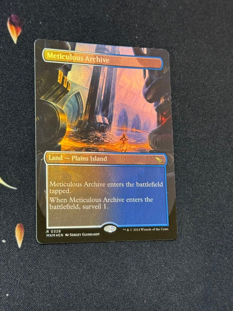 行き届いた書庫　英語　フルアート　FOIL 1枚