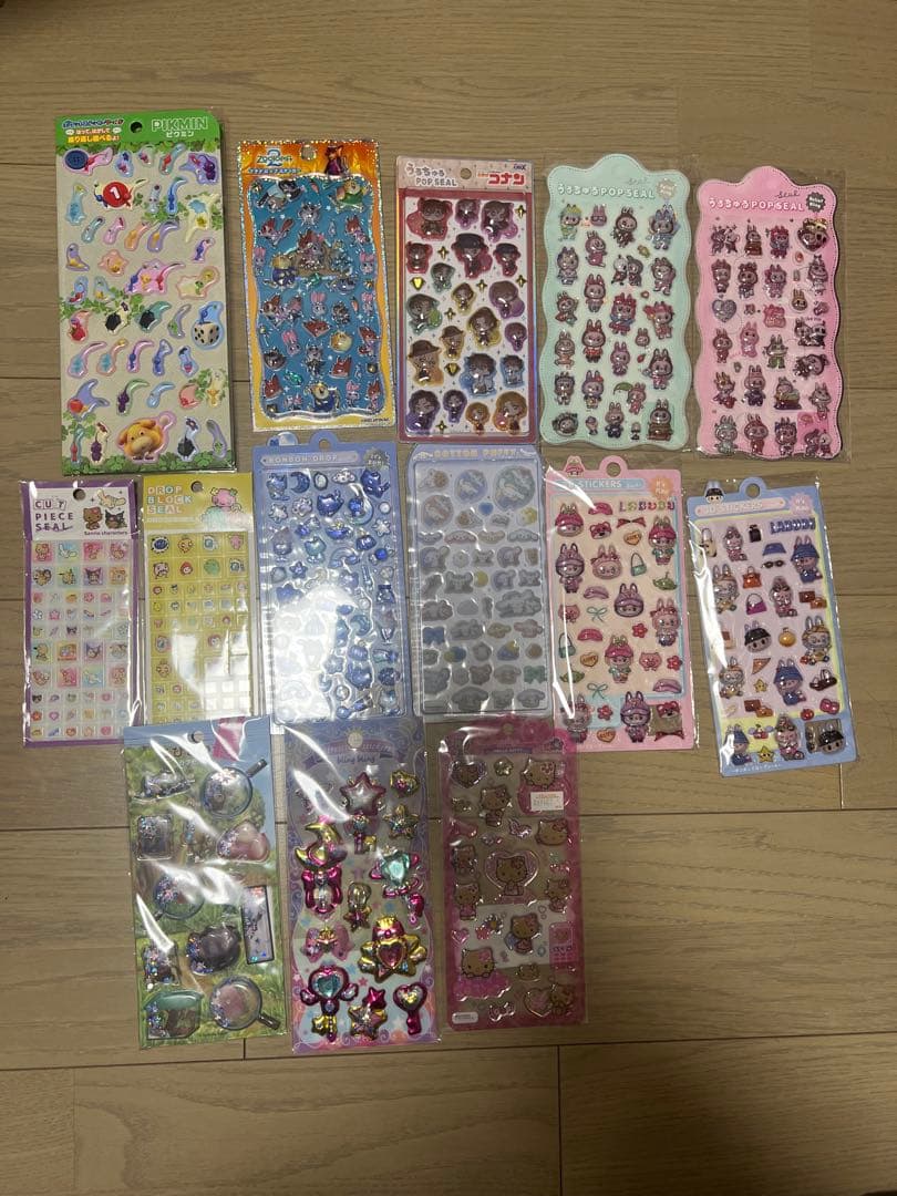 シール　14点　まとめ売り　ボンドロ　うるちゅる　コットンパフィー他