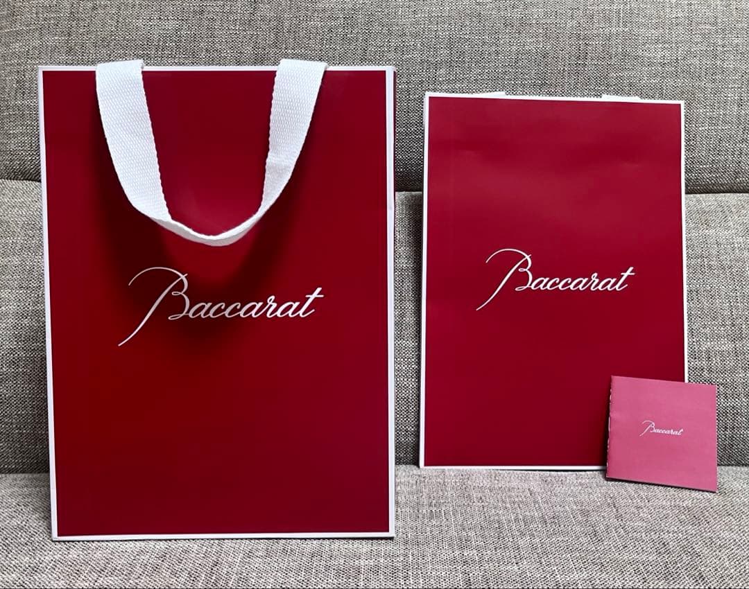 【美品Baccarat】クリスタルラヴィット：ウサギ(ギフトボックス付き)