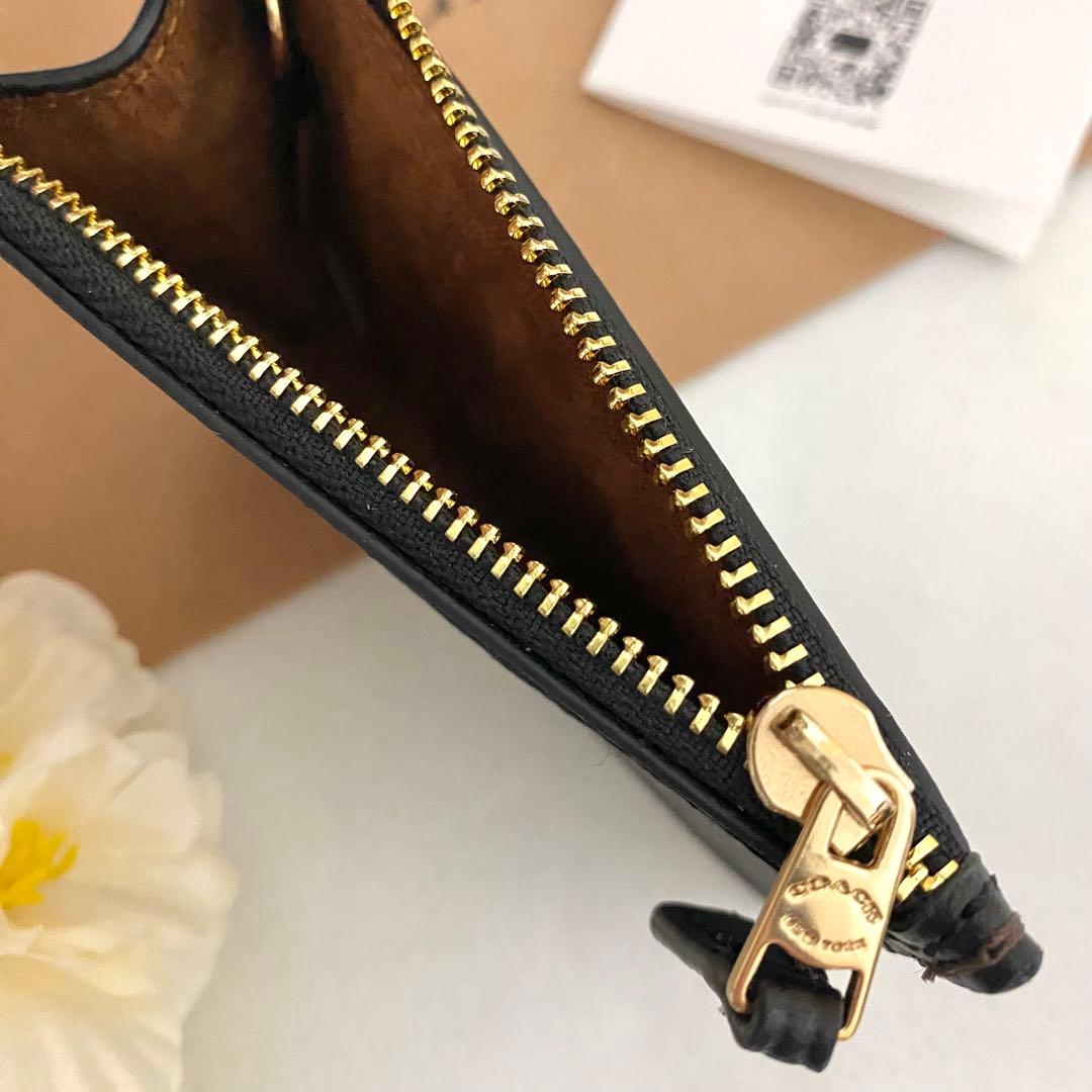 新品　正規品☆COACH コーチ　ケース　ブラウン レザー ケース