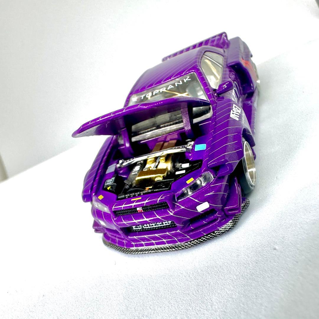 MINIGT Nissan スカイライン GT-R R34 街道ハウス 2セット