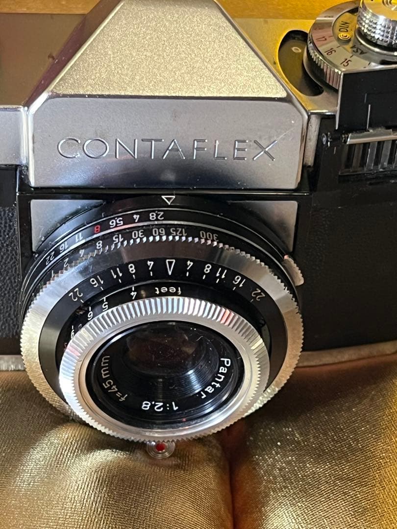 Zeiss Ikon Contaflex 初期型 Pantar45mm付 動作品