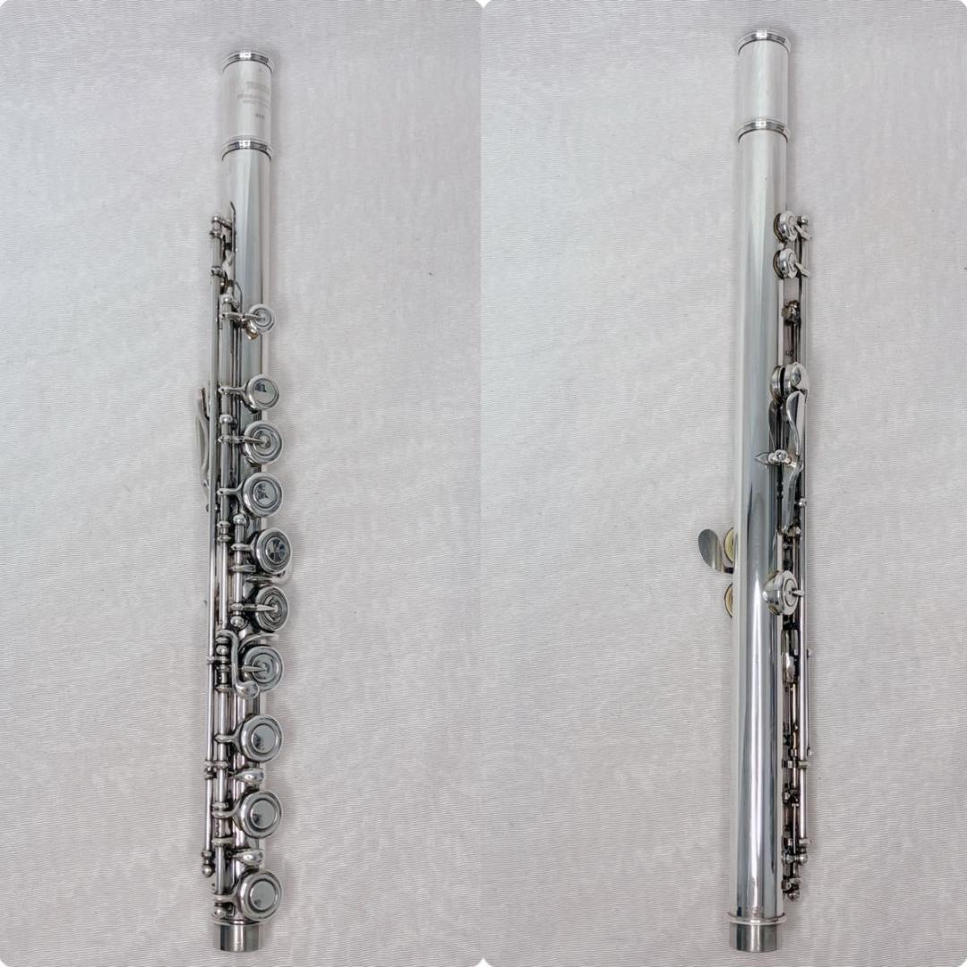 I【希少　美品】 ヤマハ フルート YFL-351S 頭部管銀製 Eメカ 925