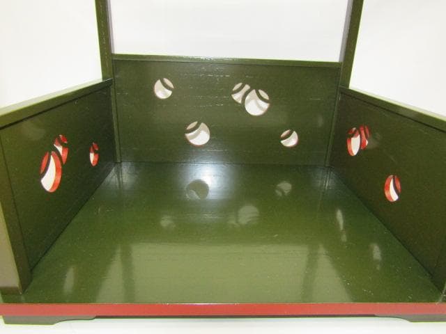 Y5-0803◇茶道具 裏千家 圓能斎好み 壺々棚◇