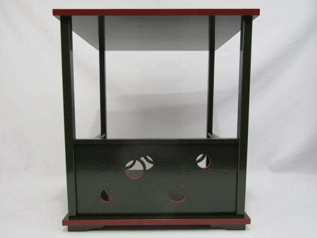 Y5-0803◇茶道具 裏千家 圓能斎好み 壺々棚◇