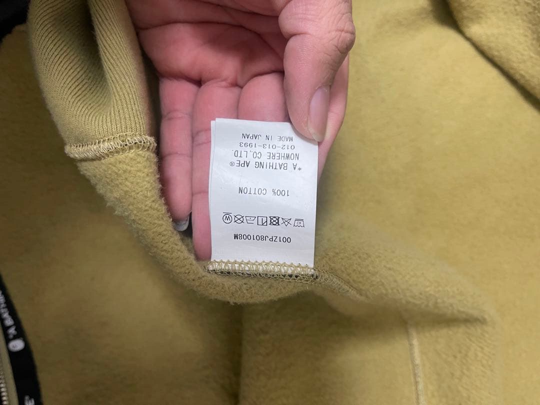 トップス BAPE ABC Camo Double Shark Full Zip